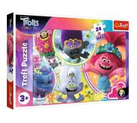 TREFL Puzzle Trolls 2 : Notre monde musical MAXI 24 pièces