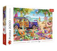 Trefl, Puzzle, Tropenurlaub, 2000 Teile, für Kinder AB 12 Jahren, 27109