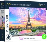 Trefl Prime Romantic Sunset Eiffel Tower 1000 Units Puzzle Multicolore