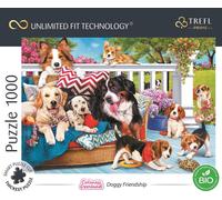 TREFL Puzzle UFT Cuteness Overload : Amitié canine 1000 pièces