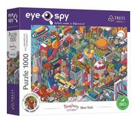 TREFL Puzzle UFT Eye-Spy Villes imaginaires : New York, USA 1000 Teile