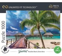 TREFL Puzzle UFT Fernweh : plage de paradis à Bora-Bora 1000 pièces