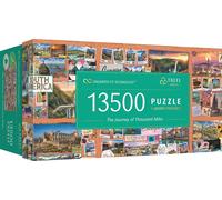 Trefl Puzzle UFT Reise von tausend Meilen, 13500 Teile, 198.5 x 137.6 cm, 81025