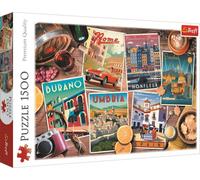 TREFL Puzzle Voyages en Europe 1500 pièces