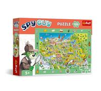 Trefl - Puzzles d'observation 100 pièces, Spy Guy: Pologne, 5+ | Retrouvez tous les objets du cadre, puzzle coloré et riche en détails, développement de la concentration et de l’observation