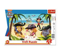 Trefl Puzzles en Cadres Amis de la Pat Patrouille – 15 pièces – pour enfants à partir de 3 ans