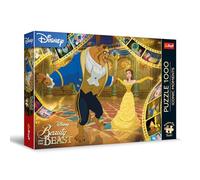 Trefl Qualité Premium Plus - Puzzle Iconic Moments : La Belle et la Bête - 1000 pièces, série de Puzzles avec Les Personnages préférés, pour Adultes et Enfants à partir de 12 Ans