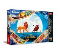 Trefl Qualité Premium Plus - Puzzle Iconic Moments : Le Roi Lion - 1000 pièces, série de Puzzles avec Les Personnages préférés, pour Adultes et Enfants à partir de 12 Ans