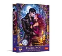 Trefl Qualité Premium Plus - Tales After Dark : amour gothique - 1000 éléments, série de motifs intemporels, ajustement parfait, pour adultes et enfants à partir de 14 ans