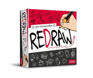 Trefl - Redraw - Jeu de société Dynamique, deviner, redessiner Les Dessins d'autres Joueurs, Devenir Artistes, Jeu pour Adultes et Enfants à partir de 10 Ans