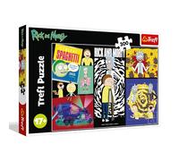 Trefl - Rick et Morty, Strange Place in The Galaxy - Puzzle de 300 pièces - Puzzle coloré avec des Personnages de Dessins animés, Divertissement créatif, Amusement pour Les Enfants de 8 Ans et Plus