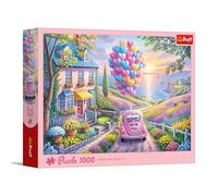 Trefl - Conduite romantique - Puzzle 1000 pièces - Puzzle Cavalier avec paysage marin - Divertissement créatif amusant - Pour adultes et enfants à partir de 14 ans