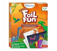 Trefl, Skillmatics - Foil Fun : dinosaures - Kit créatif pour enfants à partir de 4 ans