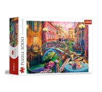 Trefl Soirée à Venise 3000 Pièces-Italie, DIY, Puzzle Classique pour Les Adultes et Les Enfants de Plus de 15 Ans, 33080, Multicoloured