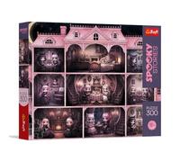 Trefl - Spooky Stories - À la tombée de la Nuit - Puzzle de 300 pièces - Puzzle coloré à l'atmosphère mystérieuse, Divertissement créatif, Amusement pour Les Enfants de 8 Ans et Plus