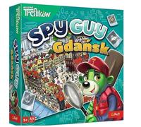 Trefl - Spy Guy Gdańsk - Jeu d'observation coopérative avec monuments de la ville, grand plateau de jeu, jeu de plateau familial pour adultes et enfants à partir de 5 ans