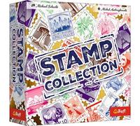 Trefl Stamp Collection - Jeu Familial, Collection de Timbres, philatélie, Plan, Jeu pour Adultes et Enfants à partir de 8 Ans