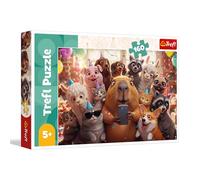 Trefl - Sweet Selfie - 160 pièces - Puzzle coloré avec des Animaux, pour s'amuser à partir de 5 Ans