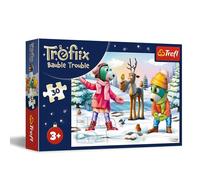 Trefl - The Treflik Family, La Période de Noël chez Les Treflik - Puzzle 30 Pièces - Puzzle de Noël avec Personnages de Film Animé, pour Les Enfants à partir de 3 Ans