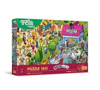 Trefl - The Treflik Family, Les Treflik célèbrent - Puzzle 160 Pièces - Puzzles colorés de Treflik, Divertissement Créatif, Loisir pour Les Enfants à partir de 6 Ans