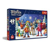 Trefl - The Treflik Family, Les Treflik Font Un Bonhomme de Neige - 24 Grandes Pièces, Loisir Créative, pour Les Enfants à partir de 3 Ans