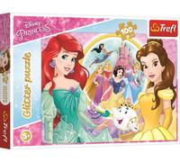 Trefl TR14819, Glitter-Puzzle mit 100 Teilen - Arielle, Die Meerj, Puzzle mit 100 Teilen