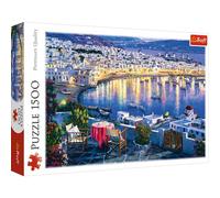 Trefl TR26144, Premium Puzzle 1500 Teile - Mykonos, Qualitativ hochwertiges Premium Puzzle mit 1500 Teilen