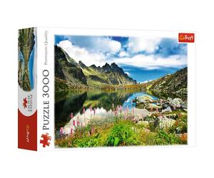 Trefl TR33031, Premium Puzzle 3000 Teile - Das Tatra-Gebirge, Qualitativ hochwertiges Premium Puzzle mit 3000 Teilen, Étang de la Vieille Forêt