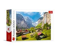 Trefl TR33076, Premium Puzzle 3000 Teile - Lauterbrunnental, Qualitativ hochwertiges Premium Puzzle mit 3000 Teilen