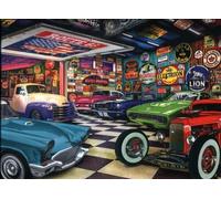 Trefl Trefl 1000 Premium Plus - Tea Time : Car Collectors Garage_FSC Mix 70