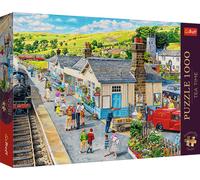 Trefl Trefl 1000 Premium Plus - Tea Time : The Village Station_FSC Mix 70 %