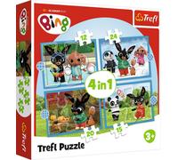 Trefl Trefl 4in1 (12, 15, 20, 24) - Happy Bing / Acamar Films Bing