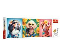 Trefl Trefl - puzzles - 500 Panorama - Semaine de la mode Doggie