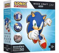 Trefl Trefl - Puzzles - Wood Craft Junior" - Smart Sonic / SEGA Sonic The Hedgehog_FSC Mix 70 %"