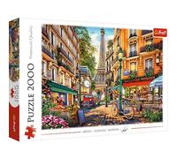 Trefl - Un Après-Midi À Paris, France - Puzzle 2000 Pièces - Capitale Européenne, Tour Eiffel, Puzzle de Bricolage, Créatif, Amusement, Puzzles Classiques pour Adultes et Enfants de Plus de 12 Ans