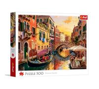 Trefl - Venise au Coucher du Soleil - Puzzle de 500 pièces - Puzzle à Monter soi-même, Divertissement créatif, pour Adultes et Enfants à partir de 10 Ans