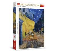 Trefl - Vincent Van Gogh, Terrasse de café Le Soir - Puzzle 1000 Pièces - Collection Art Collection, pour Adultes et Enfants à partir de 14 Ans