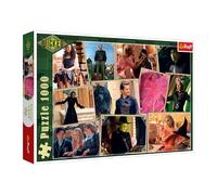 Trefl - Wicked: Scènes de Films - 1000 pièces - Puzzle représentant des scènes du Film Wicked, pour Adultes et Enfants âgés de 14 Ans et Plus