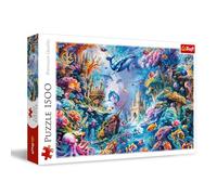 Trefl - Winter Time - 1000-piece Jigsaw Puzzle - Winter Scene in The Mountains, for Adults and Children Aged 14 and up