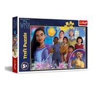 Trefl Puzzle 100 pièces – Wish (Le Souhait) multicolore, personnages de bande dessinée dès 5 ans