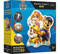 TREFL Wood Craft Junior Puzzle Paw Patrol 50 Teile