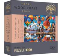 TREFL Wood Craft Origin Puzzle Ballons colorés 1000 pièces