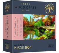 Trefl Wood Craft Origin Puzzle Central Park, Manhattan, New York 501 pièces - en bois