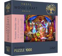 TREFL Wood Craft Origin Puzzle Chambre magique 1000 pièces