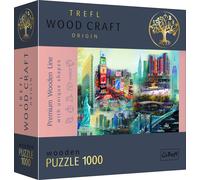 Trefl Wood Craft Origin Puzzle Collage New York 1000 pièces