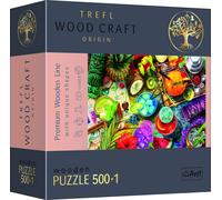 Trefl Wood Craft Origin Puzzle Colorful Cocktails 501 pièces - en bois