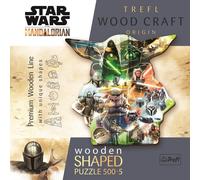 TREFL Wood Craft Origin Puzzle Le Mandalorien :