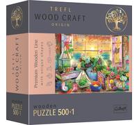 TREFL Wood Craft Origin Puzzle Maison de plage 501 pièces