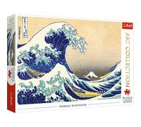 Trefl, WPU-10521-01-002-01 Puzzle, Die große Welle vor Kanagawa, 1000 Teile, Art Collection, AB 12 Jahren