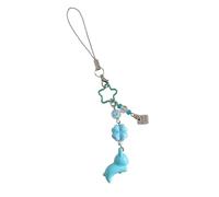 Trèfle à quatre feuilles de dessin animé chanceux charme de téléphone jeune décoratif acrylique porte-clés accessoires en acrylique pour réunion, フリーサイズ